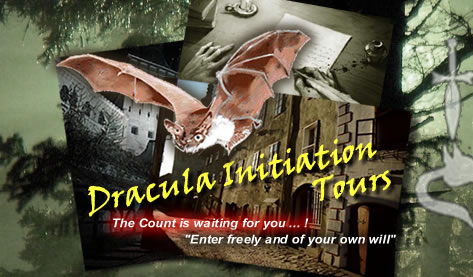 Dracula tours entrance